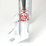 Bone Deth Bottom Feeder Forks 32mm Matte Dead Chrome-A-Toast