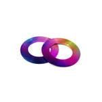 WH41 Titanium 14mm Washer Rainbow (2 Pieces)