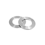 WH41 Titanium 14mm Washer Silver (2 Pieces)