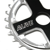 ALIVE INDUSTRY - B.L Sprocket Black/Silver 26T,27T,28T