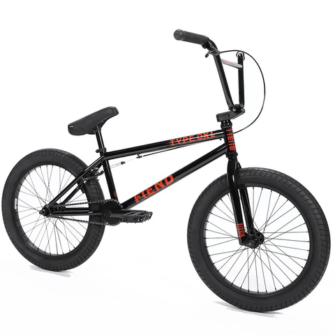 Fiend Type O XL Complete BMX Gloss Black TT21"