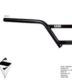 SADIO Reborn 420 Matt Black 4.8"
