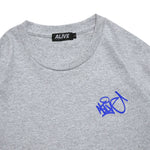 Alive Industry B Tagging T-Shirt Marl Grey