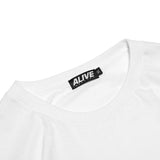 Alive Industry Throw-Up T-Shirt White