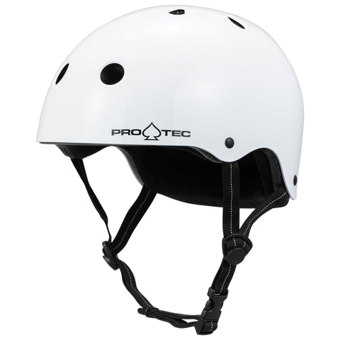 Pro-Tec Low Pro (Certified) Helmet Gloss White