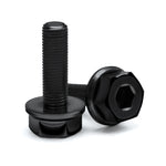 WH41 Titanium Female Axle Nuts 10mm (2 Pieces)