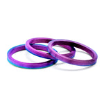WH41 Titanium 22mm Crank Spacers (3 Pieces)