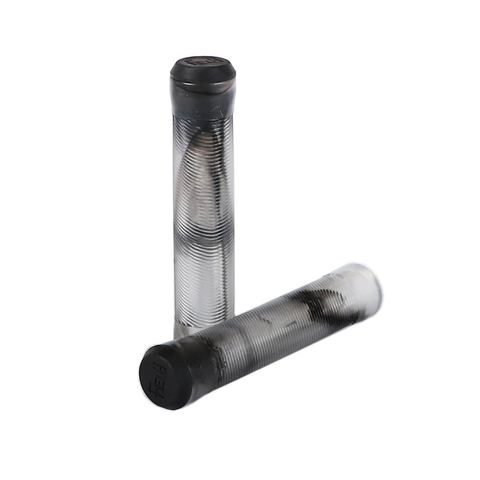 Fiend Team Flangeless Grips Clear/Black 150mm