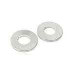 WH41 Titanium 10mm Washer Silver (2 Pieces)