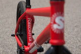 Sunday Forecaster (Brett Silva Signature) Complete BMX Matte Fire Engine Red TT20.75"