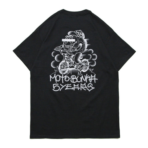 MOTO-BUNKA 5 Year Anniversary T-Shirt Black