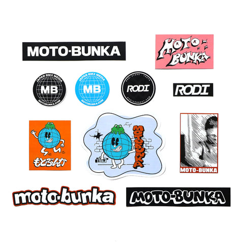 MOTO-BUNKA New Sticker Pack