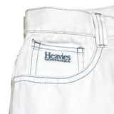 Moto-Bunka x Heavies Jeans White