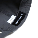 MOTO-BUNKA Ultra Light 6 Panel Cap Charcoal