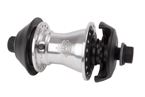 Odyssey Clutch Pro Rear Freecoaster Hub w/Hub Guards Silver