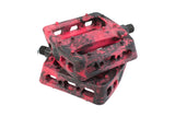 Odyssey Twisted Pro Pedals Black/Red Swirl