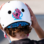 Pro-Tec Low Pro Santa Cruz (Certified) Helmet Gloss White