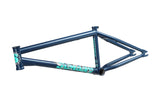Sunday Darkwave (Broc Raiford Signature) Frame Matte Midnight Blue w/ Green Eel Stickers 21"
