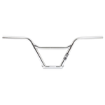 Bone Deth Bastard 4pc Handlebars Chrome-A-Toast Black 8.75"