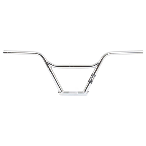 Bone Deth Bastard 4pc Handlebars Chrome-A-Toast Black 9"