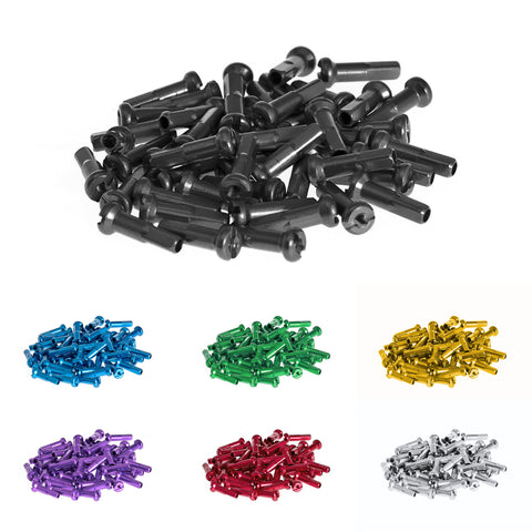 WH41 Pro Alloy Spoke Nipples Purple 14mm
