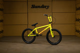 Sunday Forecaster FC (Aaron Ross Signature) Complete BMX Gloss Fluorescent Yellow TT20.5"