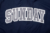 Sunday Blockhead Windbreaker Anorak Jacket Navy
