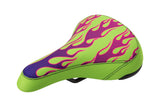 Sunday Flames Fat Cruiser Railed Seat Green/Purple