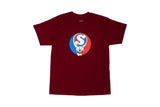 Sunday Sweep Your Face T-Shirt Chili with Pigment-Dyed Ink