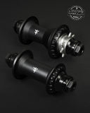 Flybikes Magneto Hub Set Cassette Cromo Female Axle Black with Hub Guards