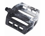 Demolition Trooper Plastic Pedals Black/White Marble