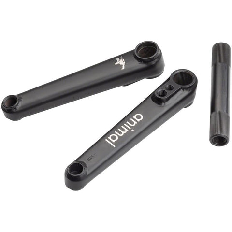 Animal Akimbo Cranks Black 165mm