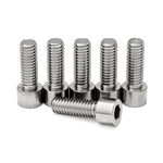 WH41 Titanium Stem Bolts Silver (6 Pieces) USA Spec