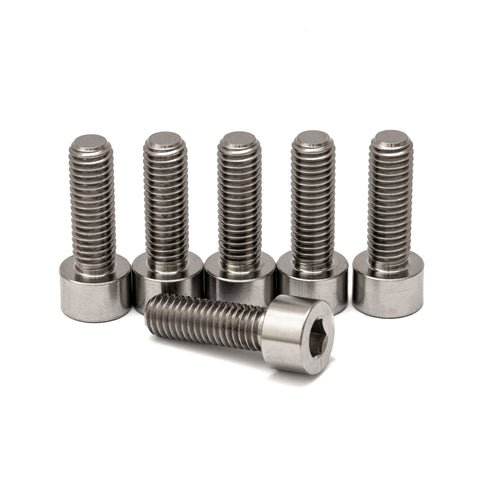 WH41 Titanium Stem Bolts Silver (6 Pieces) for Odyssey/Alive Industry