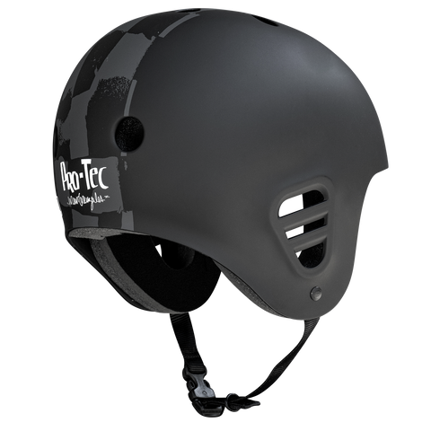 Pro-Tec Helmet Full Cut Certified Matte Black Skateboard / BMX