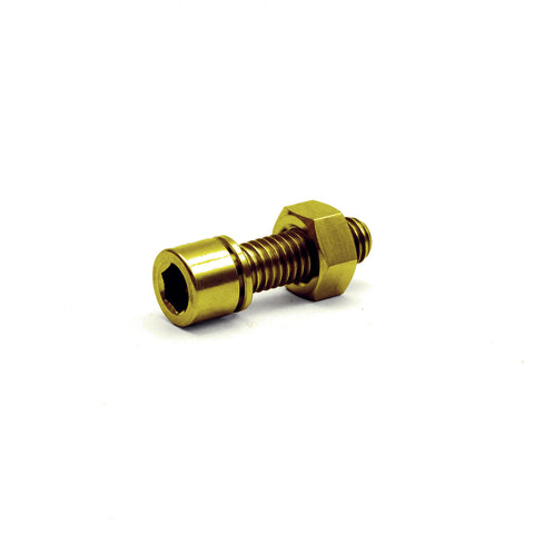 WH41 Titanium Seat Clamp Screw and Bolt Gold