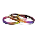 WH41 Titanium 22mm Spacers Rainbow (3 Pieces)