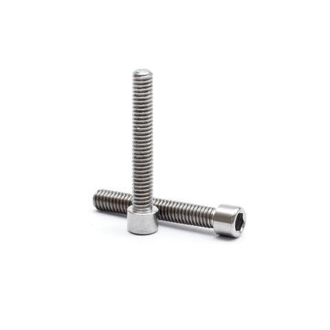 WH41 Titanium Frame Chain Tensioner Screws Silver (2 Pieces)