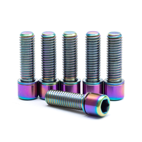 WH41 Titanium Stem Bolts Rainbow (6 Pieces) for Odyssey/Alive Industry