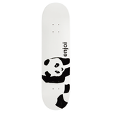 Enjoi Whitey Panda Logo Wide R7 Skateboard Deck 8"