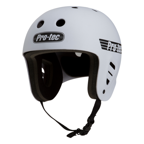 Pro-Tec Full Cut Skate Helmet Matte White