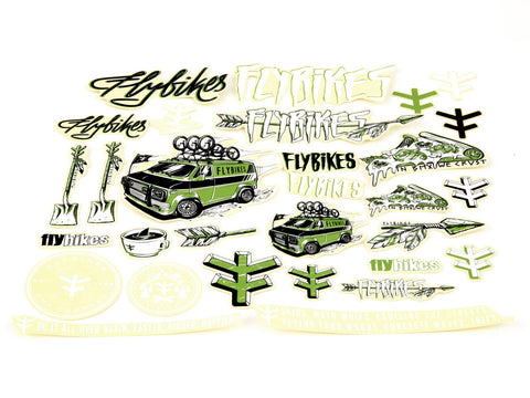 Flybikes Assorted Sticker Pack