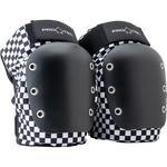 Pro-Tec Street Knee Pads Open Back Black Checkers