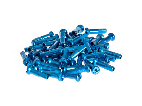 WH41 Pro Alloy Spoke Nipples Blue 14mm