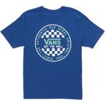 BOYS OG CHECKER T-SHIRT - SODALITE BLUE