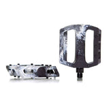 Demolition Trooper Plastic Pedals Black/White Marble